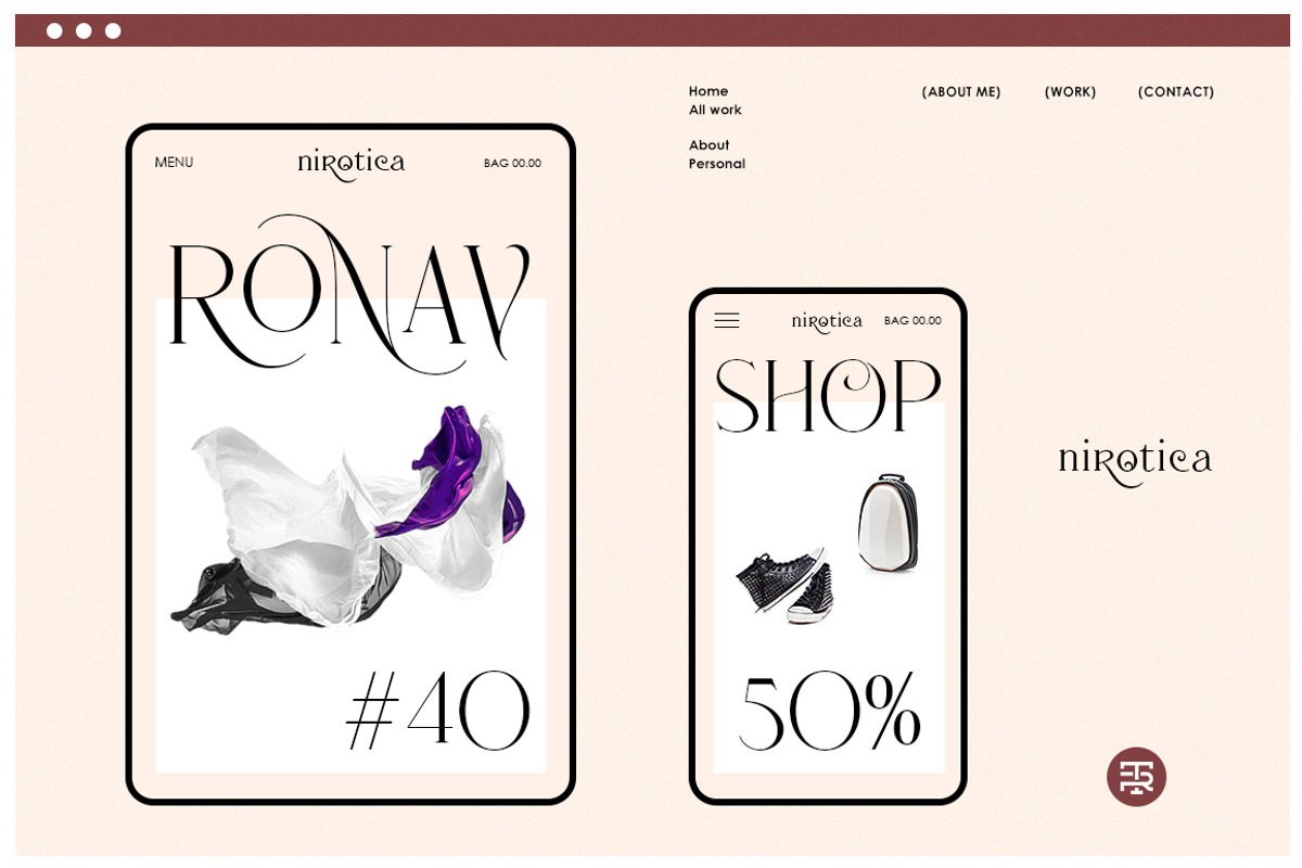 Nirotica, a Serif Font by TRF Fonts (Photo 10 of 19)