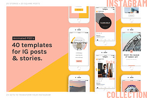 Instagram Social Media pack