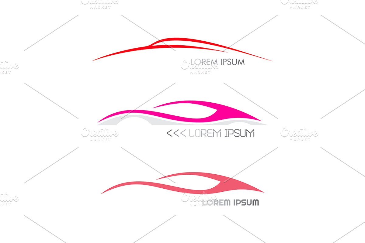 Moving Car Vector Icons, an Outline Icon by danjazzia