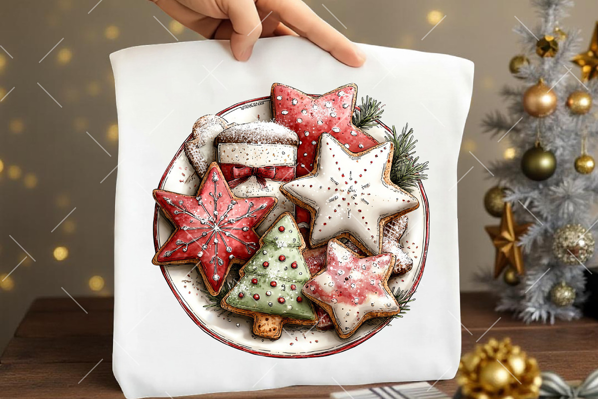 Whimsical Christmas Clipart, an Illustration by OK Design (Photo 6 of 6)