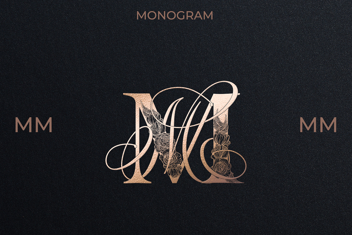 MM Wedding Monogram Logo, a Branding & Logo Template by LogoAV (Photo 1 of 6)