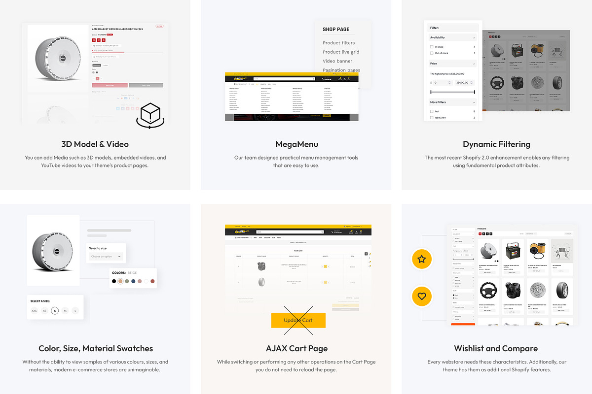 Auto Spare Parts Shopify Theme, a Shopify Template by LogicGo Shopify Experts (Photo 6 of 7)