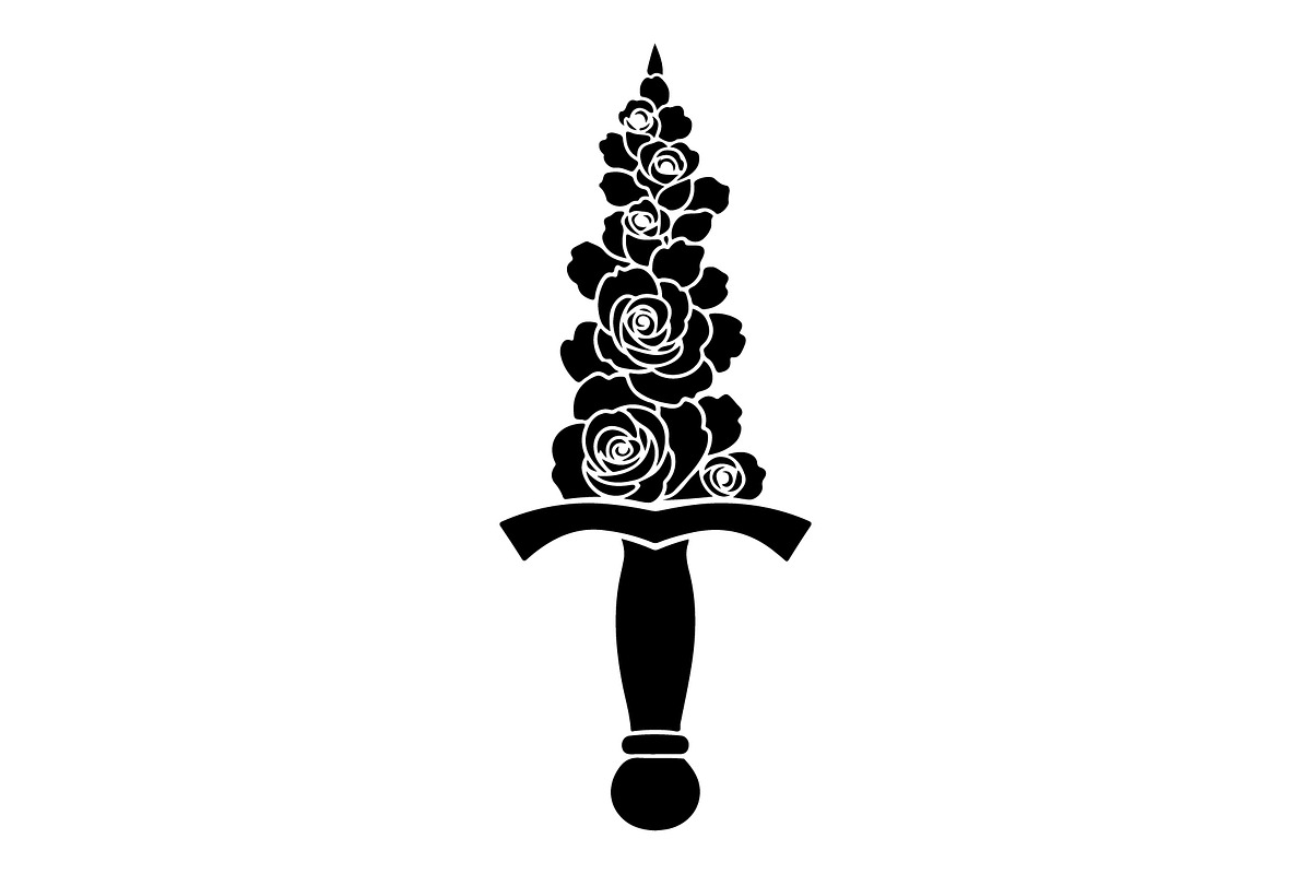 Ornamental Dagger Silhouette Bundle, an Object Illustration by Gaye Art (Photo 2 of 15)