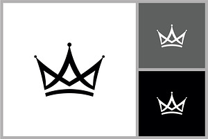 Crown Logo Icon for Modern Royal, a Branding & Logo Template by quadrazo