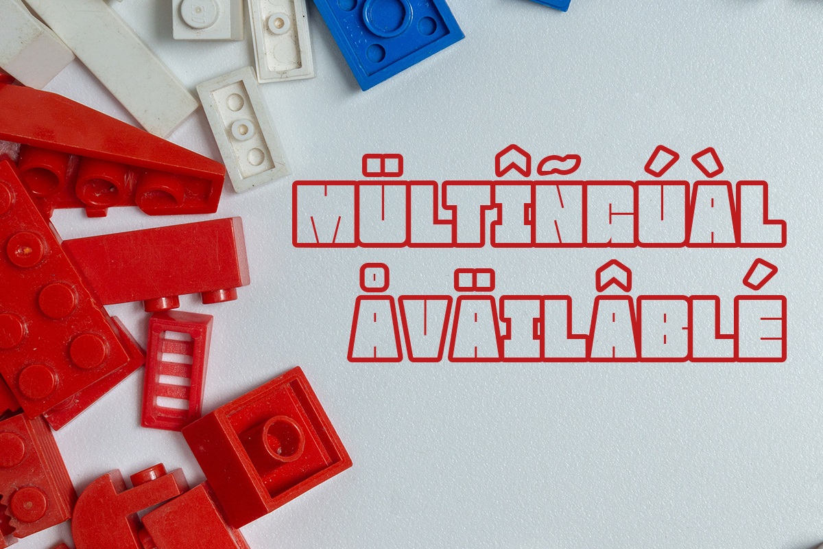 Blog Cube, a Font by Say Studio (Photo 12 of 13)