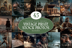 45 Vintage Pirate Stock Photos, a Person Illustration by Incomelion