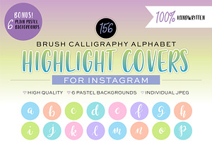 Calligraphy Instagram Covers