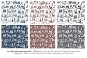 Football Toile de Jouy, a Background Graphic by Hughes Studio (Thumbnail 2 of 8)