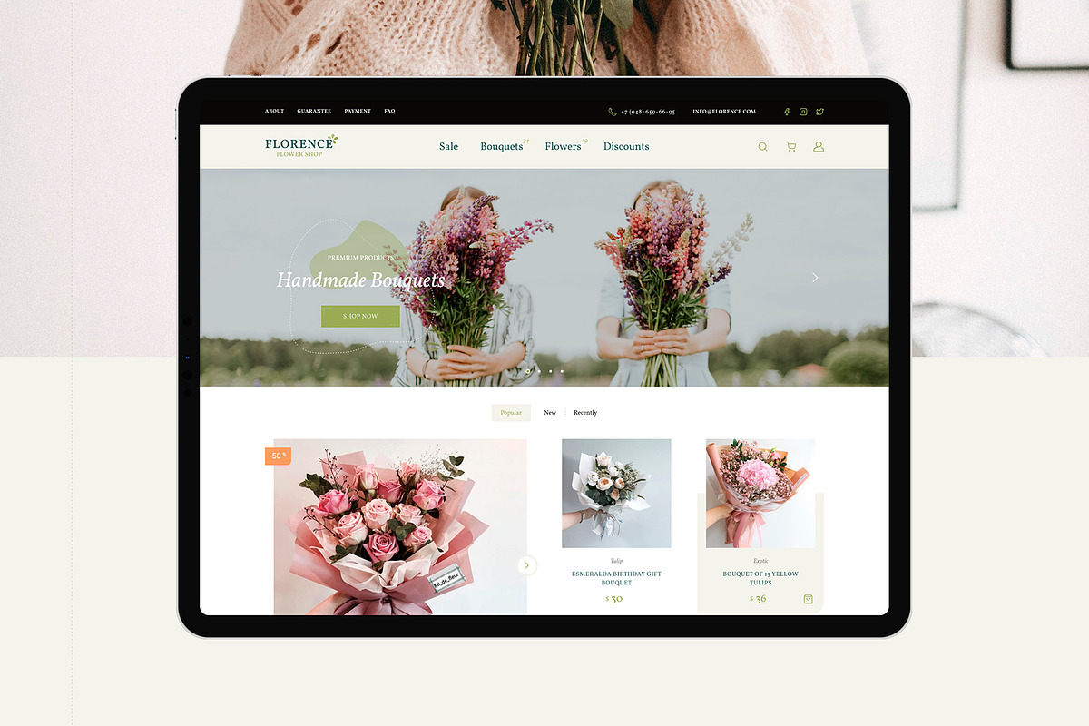Florence - eCommerce Web UI Kit, an UI Kit Template by Creatoly (Photo 11 of 16)