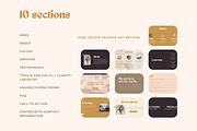 The Ritual – Spiritual Canva Website, a Templates & Theme by Liseno Designs (Thumbnail 7 of 7)