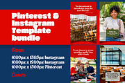 Instagram & Pinterest Canva Template, a Social Media Template by PaolaroiDesign (Thumbnail 5 of 8)