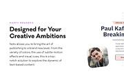 Noto – A Distinctive Blogging Theme, a WordPress Template by Pixelgrade (Thumbnail 3 of 4)