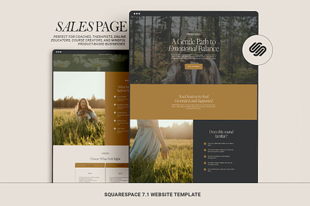 Sales Page Website Template