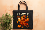 F Caw F Fall Chicken PNG, a Product Mockup by Design Station (Thumbnail 3 of 6)