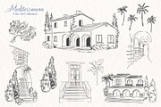 Mediterranean Line Art Collection, a Decorative Illustration by Mio Buono (Thumbnail 4 of 15)