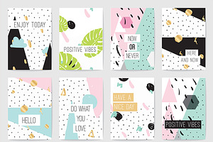Cards with inspirational quotes
