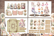 Marie Antoinette Scrapbook Kit, a Person Illustration by Secret Helper (Thumbnail 4 of 8)