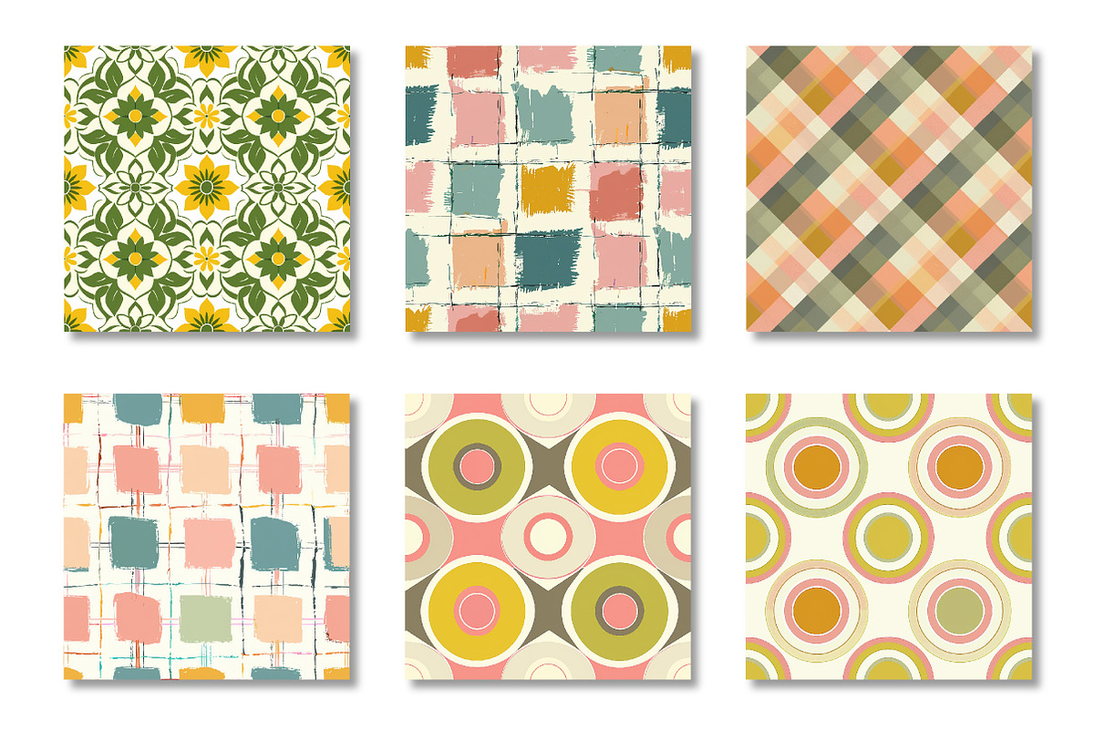 Quirky Lines Seamless Patterns, a Pattern Graphic by Canvas Craft (Photo 2 of 9)