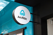 Logo Mockup Store Sport Sign, an Advertising Mockup by Asylab (Thumbnail 1 of 5)