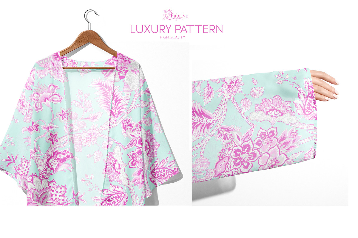 CHINTZ Floral Seamless Pattern, a Pattern Graphic by Fabrivo (Photo 2 of 10)