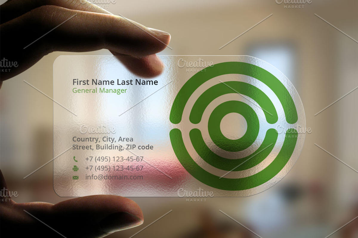 optimal business card, a Business Card Template by Indigo Graphic Shop (Photo 3 of 4)