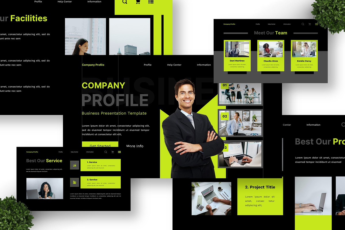 Company Profile - Business Key preview 3