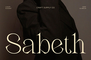 Sabeth - Elegant Typeface