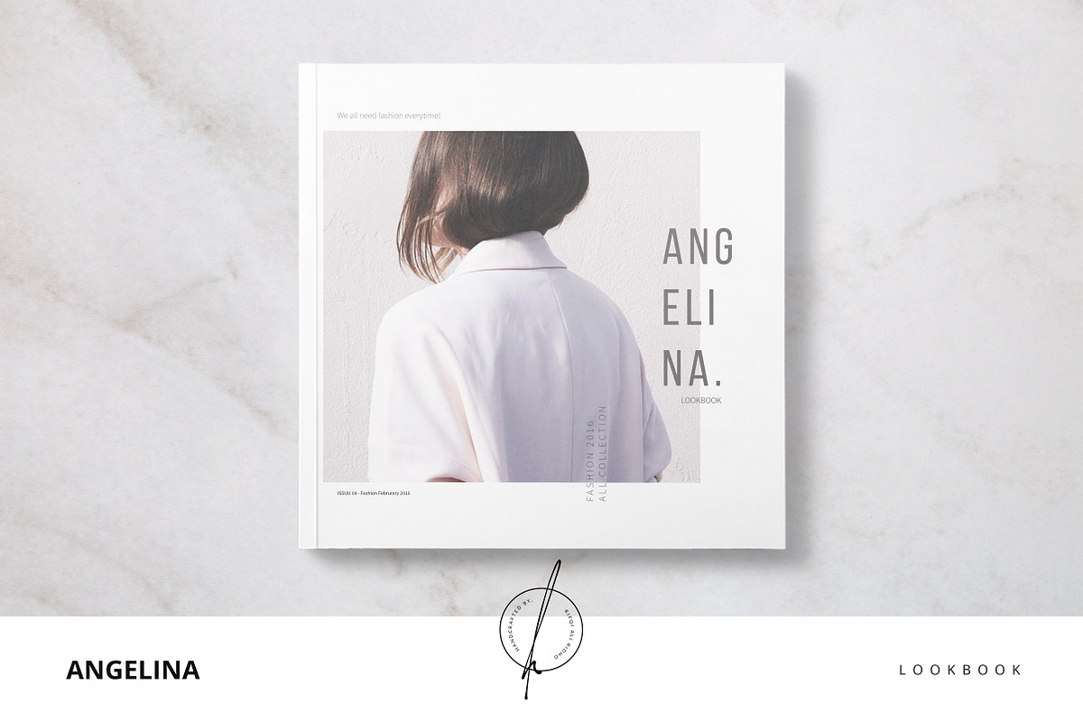 Angelina Lookbook, a Brochure Template by Loc Tropis (Photo 1 of 7)