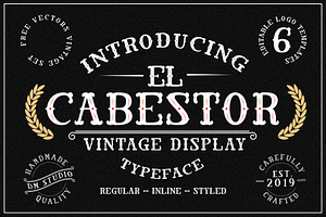 El Cabestor - Vintage Display Extra