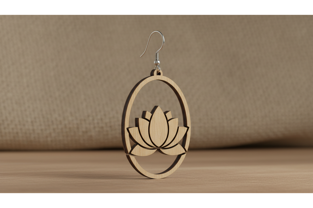 Elegant Ornament Earrings, an Illustration by hafijul (Photo 5 of 11)