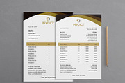 Invoice Template, a Stationery Template by LaxmiOwl (Thumbnail 2 of 6)