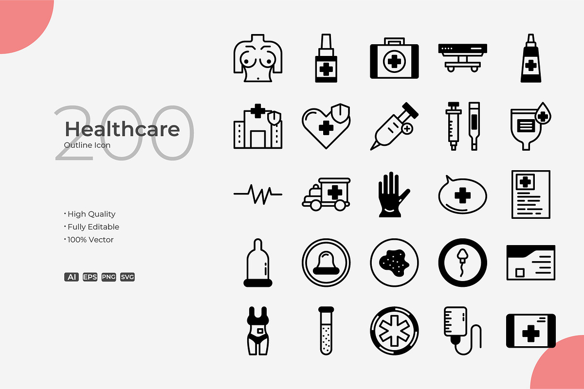 Healthcare Duotone Icons, an Icon by Bloodline