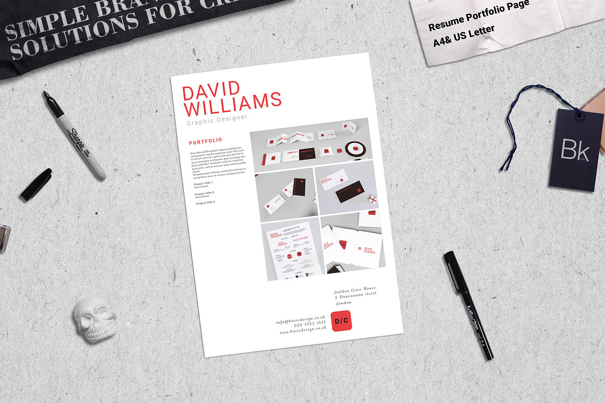 Visual Resume - Basic, a Resume Template by BrandKick (Photo 2 of 5)