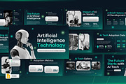 AI Technology Google Slides, a Presentation Template by Loin Studio (Thumbnail 1 of 4)