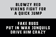 ROCKETS - A Powerful Sans Serif, a Sans Serif Font by Umitype (Thumbnail 6 of 13)