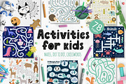 ACTIVITY PAGES BUNDLE: 622 in 1, an Animal Illustration by Gulnara Sabirova (Thumbnail 3 of 13)