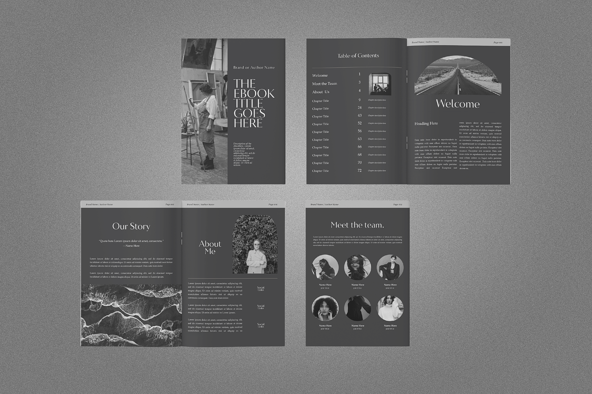 O N Y X | eBook Canva Template preview 7
