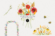 Watercolor Wildflowers Collection, an Illustration by Alisha Gronska (Thumbnail 3 of 10)