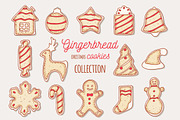 Vector cookies set + bonus, a Decorative Illustration by Zhemchuzhina (Thumbnail 3 of 11)