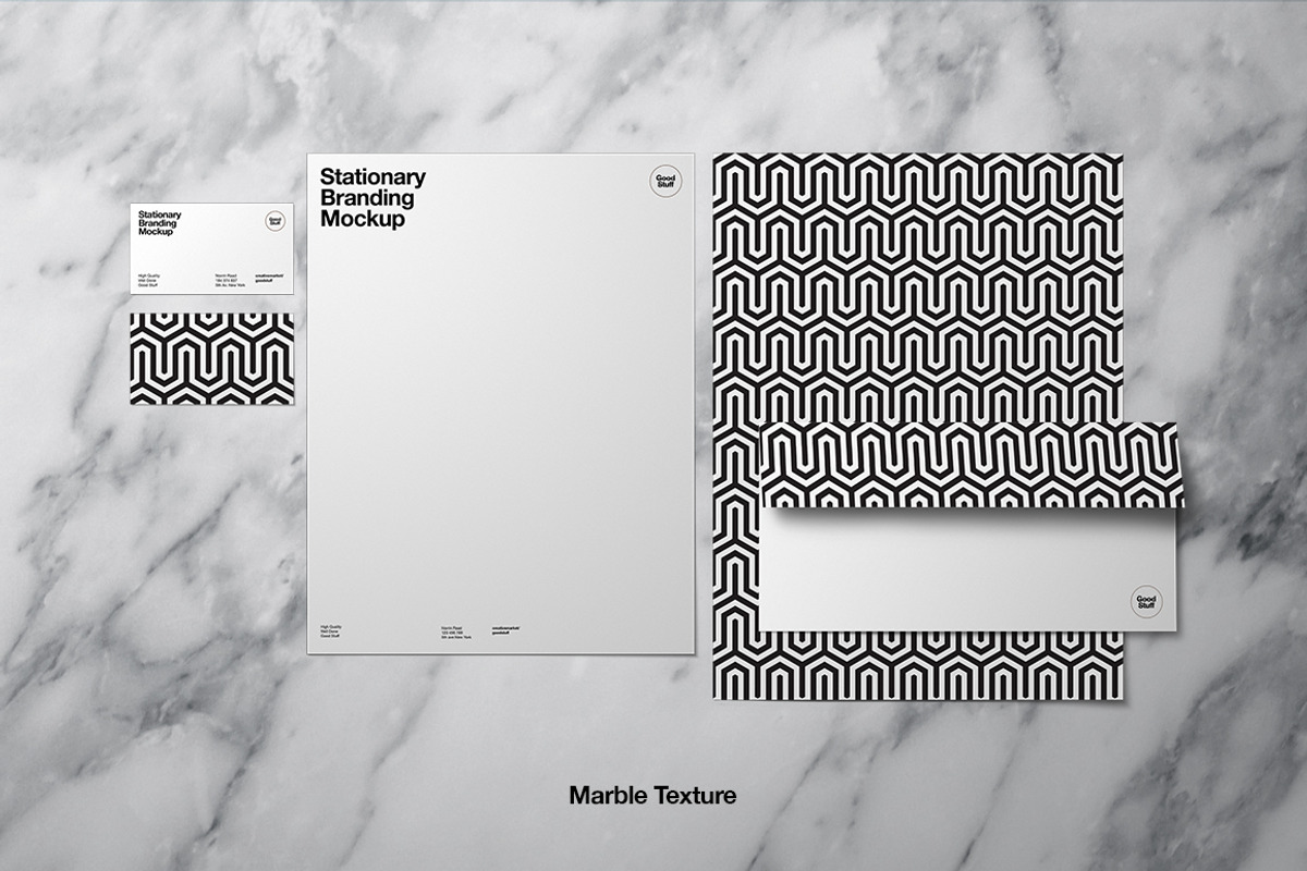 Stationery Branding Mockup - US, a Packaging Mockup by Good Stuff (Photo 5 of 6)