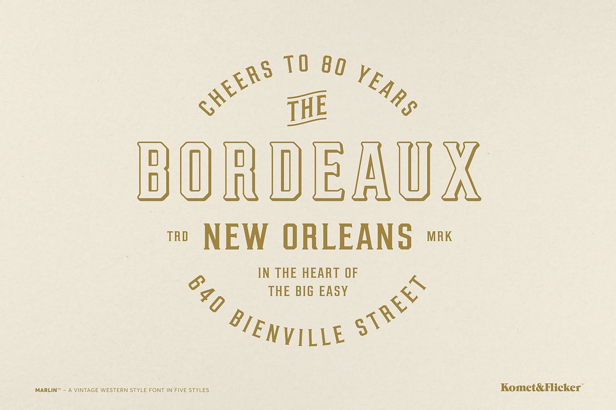 MARLIN - A Western Style Font, a Serif Font by Komet & Flicker (Photo 5 of 15)