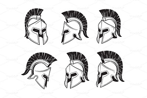 Set of classic Spartan or Corinthian, an Object Illustration by yod67