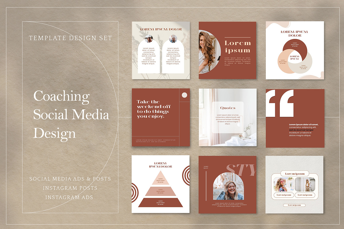 Social Media Template | For Coaching, a Social Media Template by Artemis-products (Photo 3 of 4)