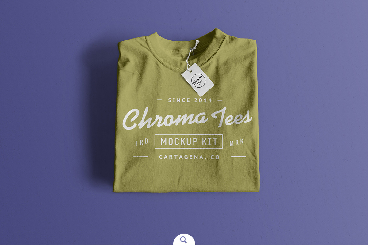 Chromatees Mockup T-Shirts, a Shirt Mockup by GraphicHero (Photo 6 of 7)