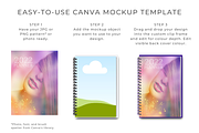 Wirebound Notebook Mockup for Canva, a Books & Magazine Mockup by Mockup Scene (Thumbnail 3 of 15)