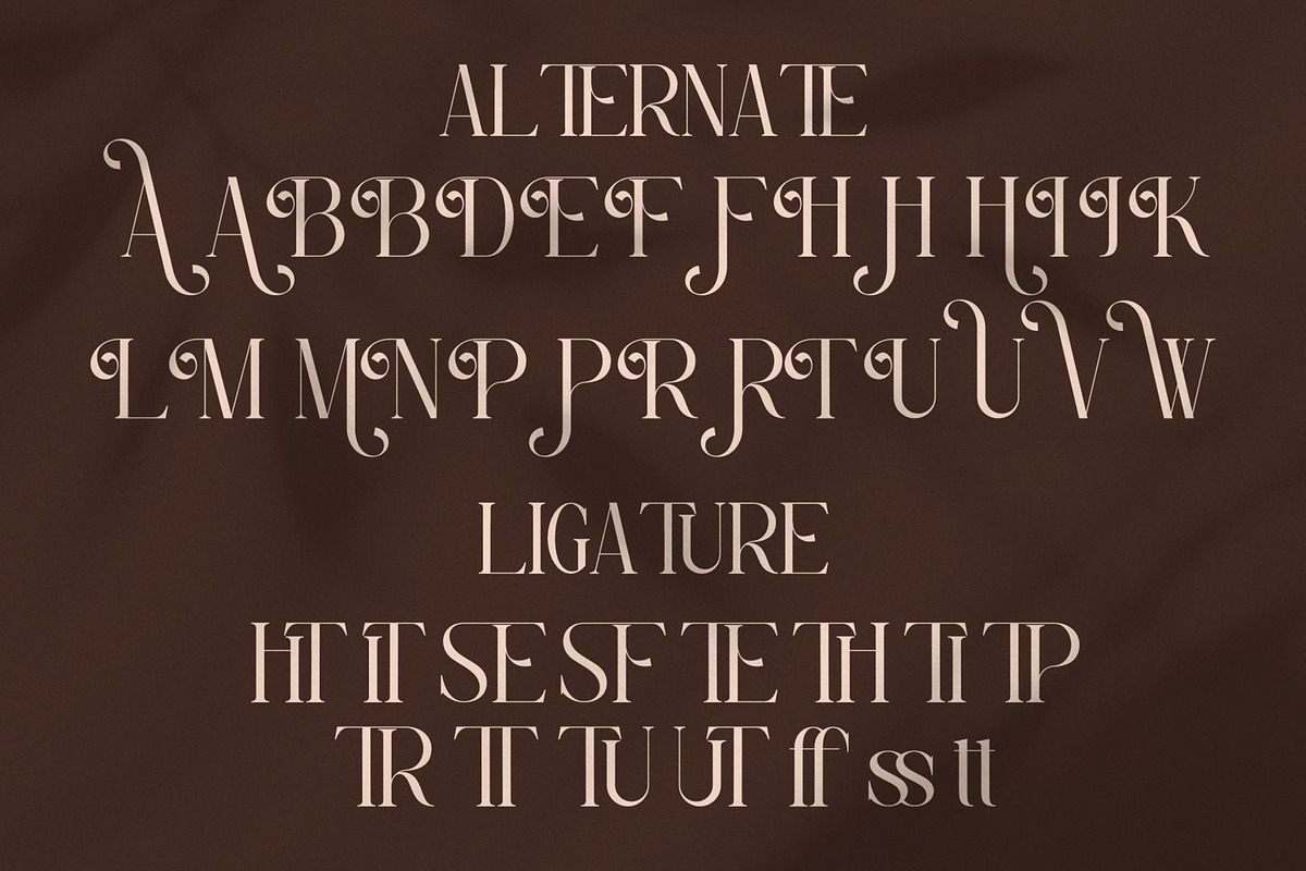 Diseva || Elegant Classy Serif Font, a Serif Font by Ermedia Studio (Photo 9 of 9)