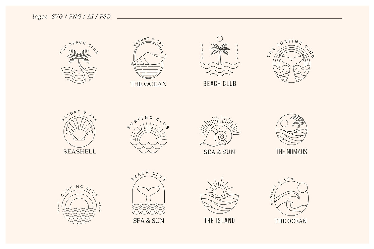 Aloha Summer, logos & prints, a Graphic by Marish (Photo 4 of 9)