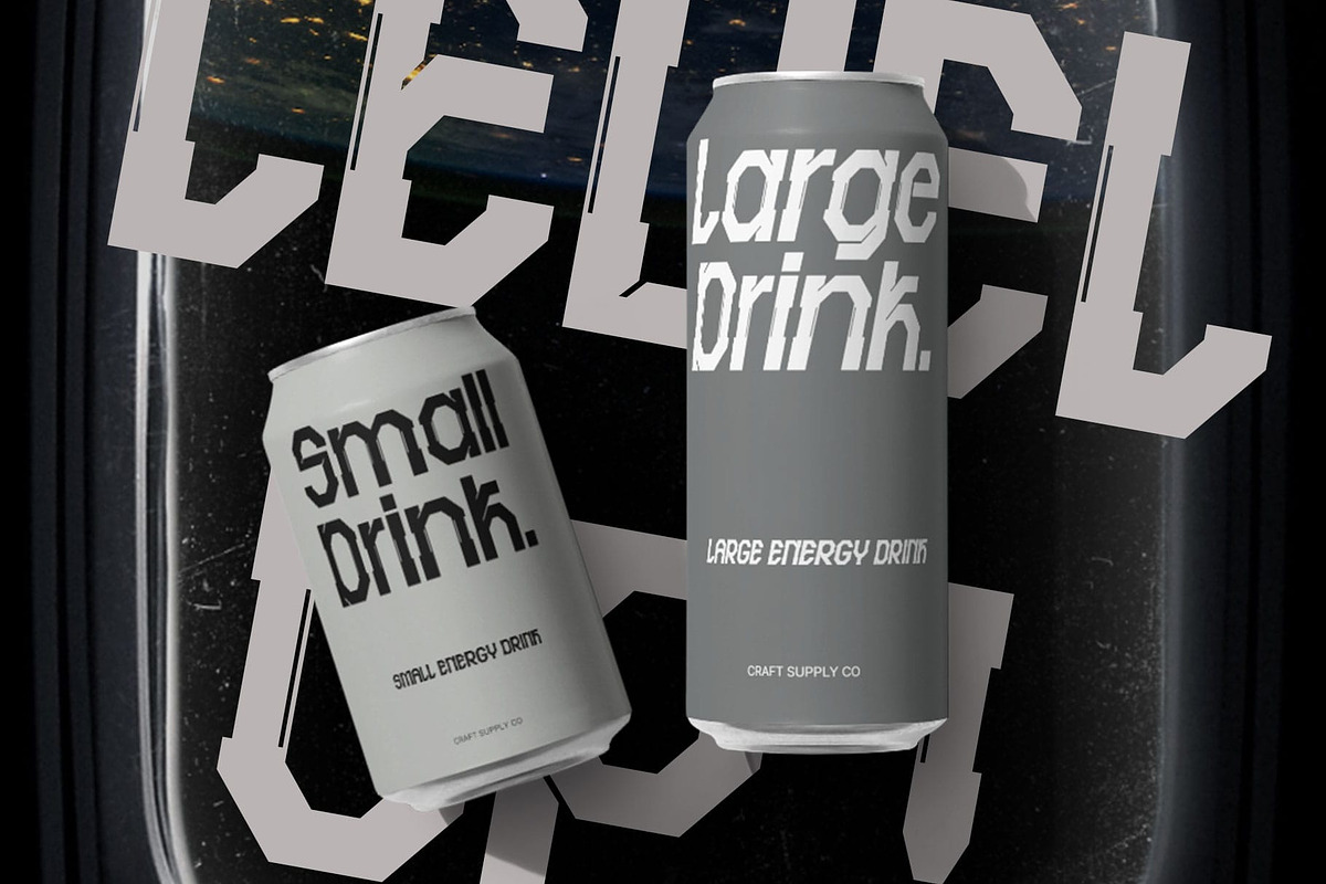 Cybros – Futuristic Typeface, a Sans Serif Font by Craft Supply Co. (Photo 4 of 8)
