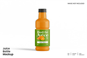 Juice Bottle Mockup, a Packaging Mockup by renderstockmarket