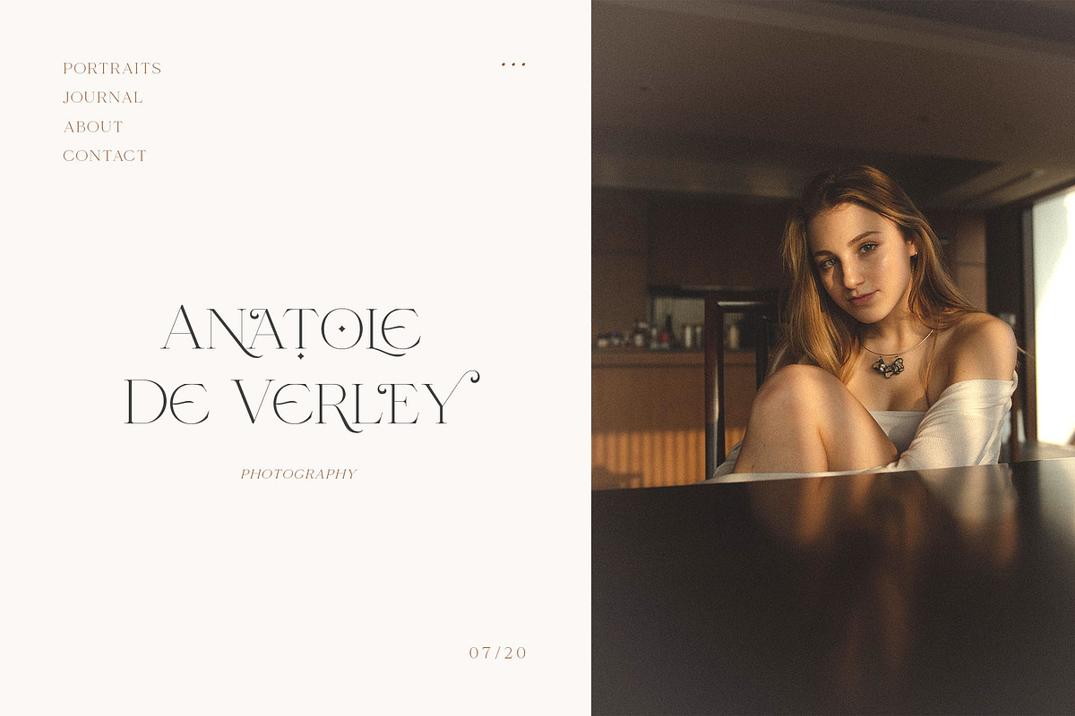 Lovalina - Elegant Serif Font Family preview 2